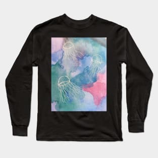 Galaxy Jellyfish Long Sleeve T-Shirt